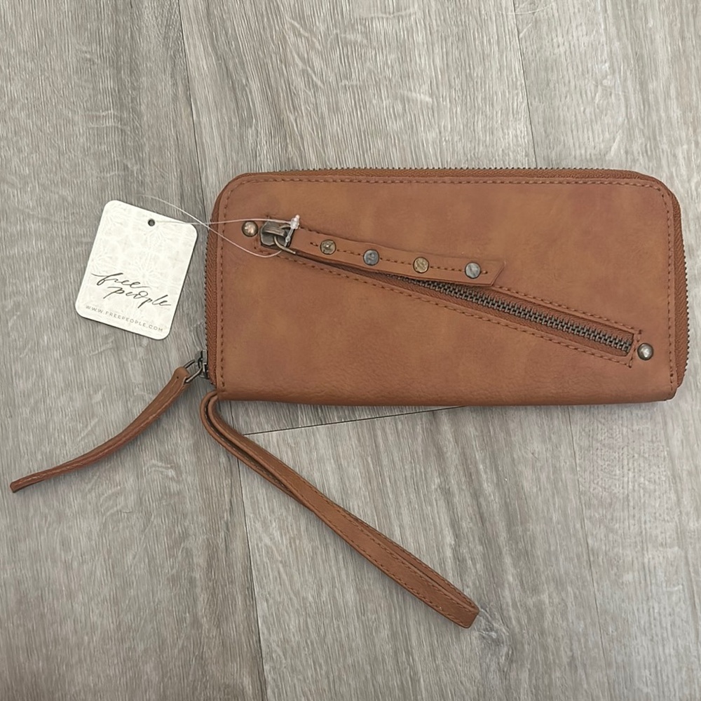 Free People Brown Wallet
